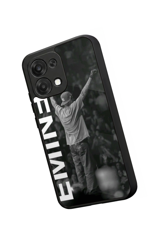 Oppo A6 Pro Uyumlu Eminem Tasarımlı Glossy Premium Kılıf
