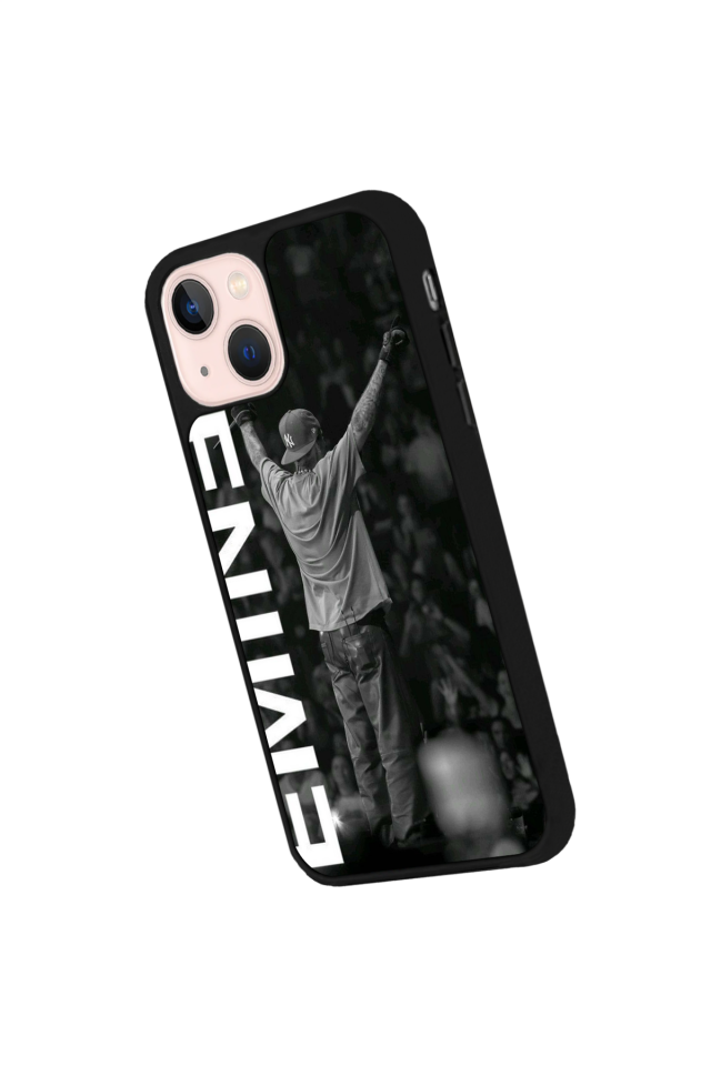 iPhone 13 Mini Uyumlu Eminem Tasarımlı Glossy Premium Kılıf