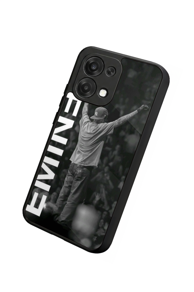 Oppo A6 Pro Uyumlu Eminem Tasarımlı Glossy Premium Kılıf