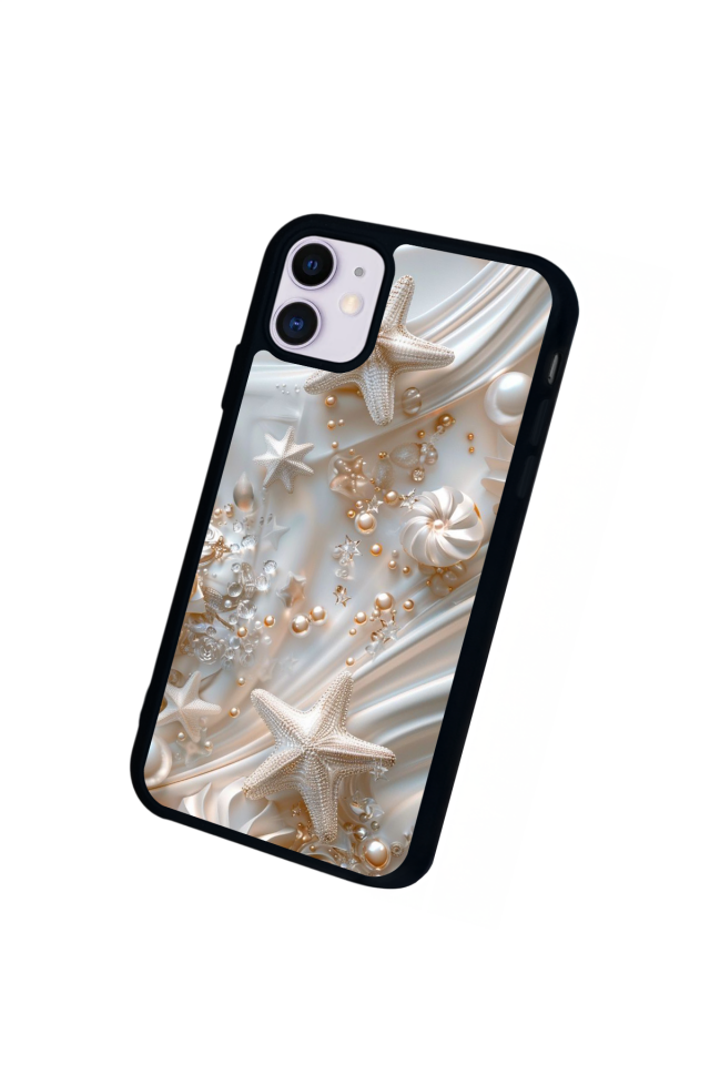 iPhone 11 Uyumlu  İnci Tasarımlı Glossy Premium Kılıf