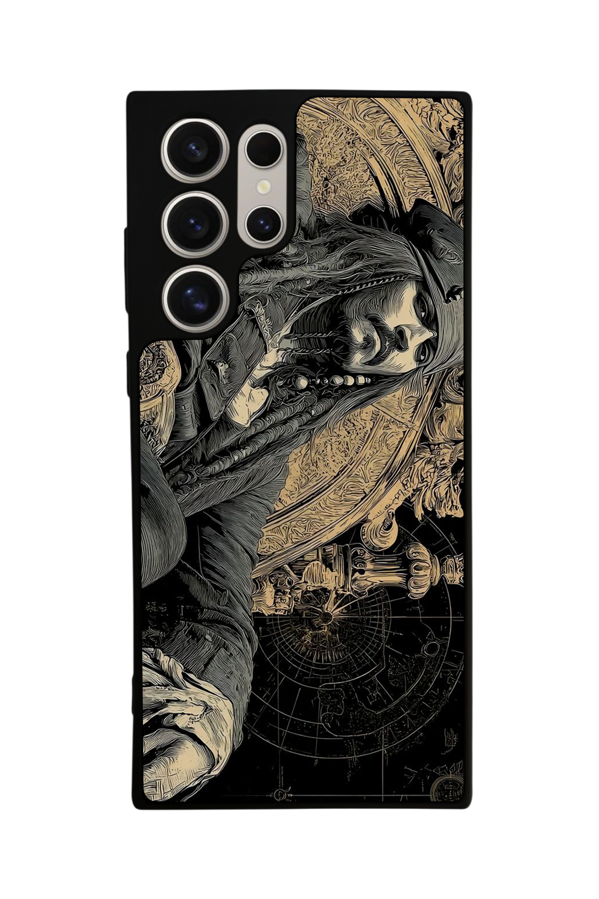 Samsung Galaxy S23 Ultra Uyumlu Korsan Tasarımlı Glossy Premium Kılıf