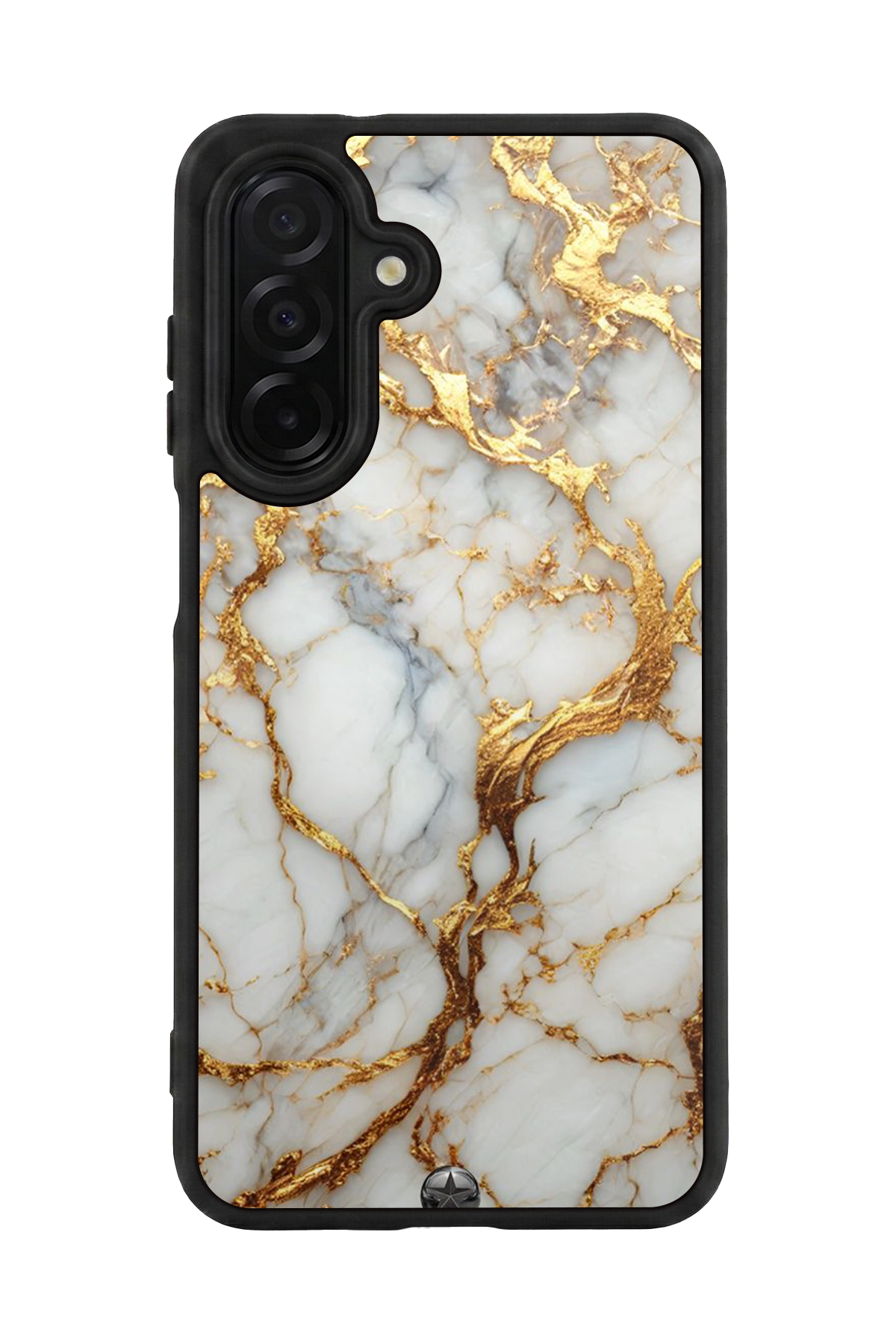Samsung Galaxy A26 Uyumlu Mermer Marble Tasarımlı Glossy Premium Kılıf