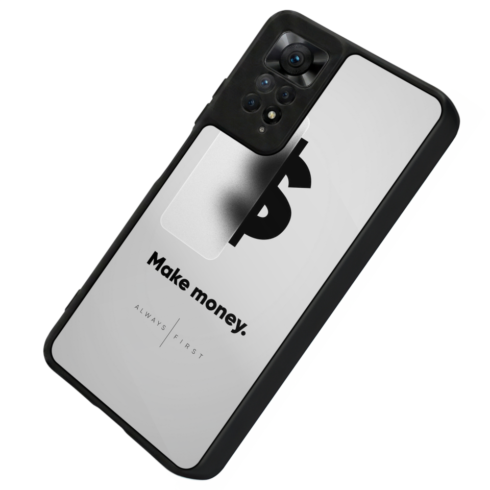 Xiaomi Redmi Note 11 Pro Uyumlu Money Para Tasarımlı Glossy Premium Kılıf