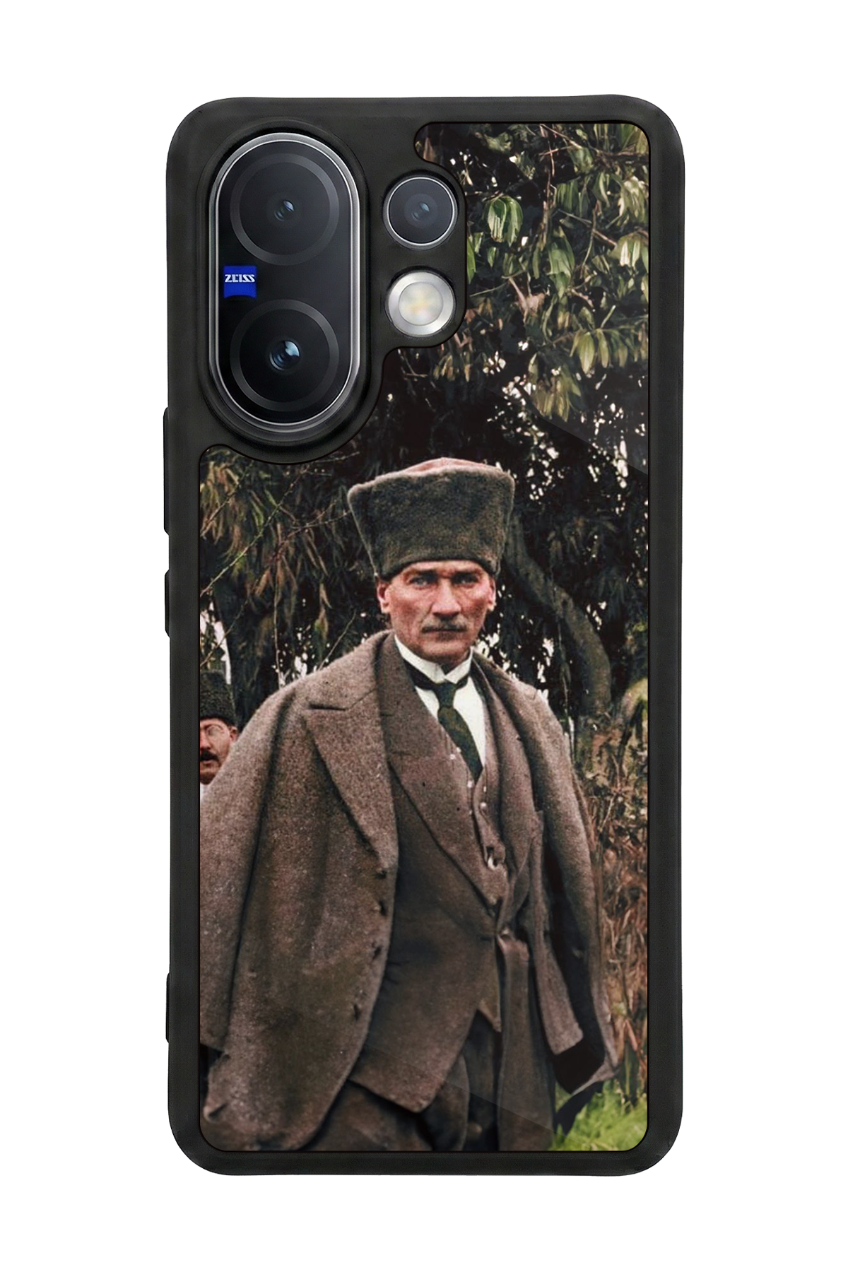 Vivo V60 Uyumlu Mustafa Kemal Ataturk Tasarımlı Glossy Premium Kılıf