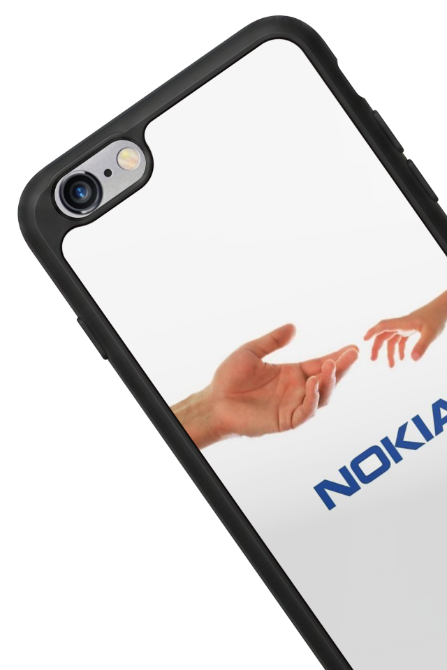 iPhone 6s Plus Uyumlu Nokia Tasarımlı Glossy Premium Kılıf