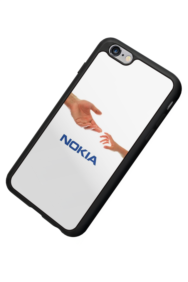 iPhone 6s Plus Uyumlu Nokia Tasarımlı Glossy Premium Kılıf