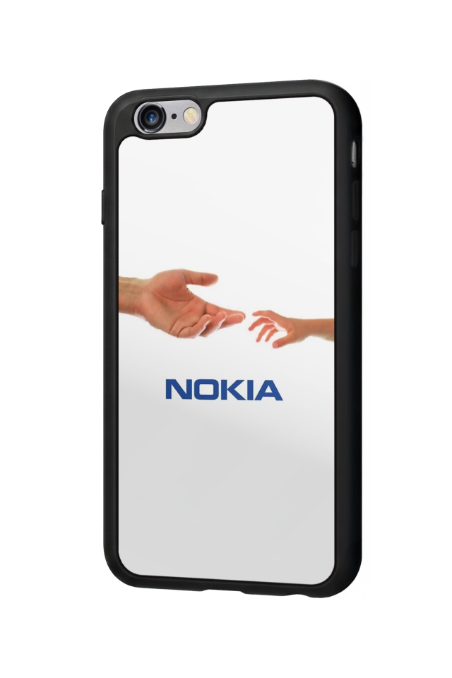 iPhone 6s Plus Uyumlu Nokia Tasarımlı Glossy Premium Kılıf