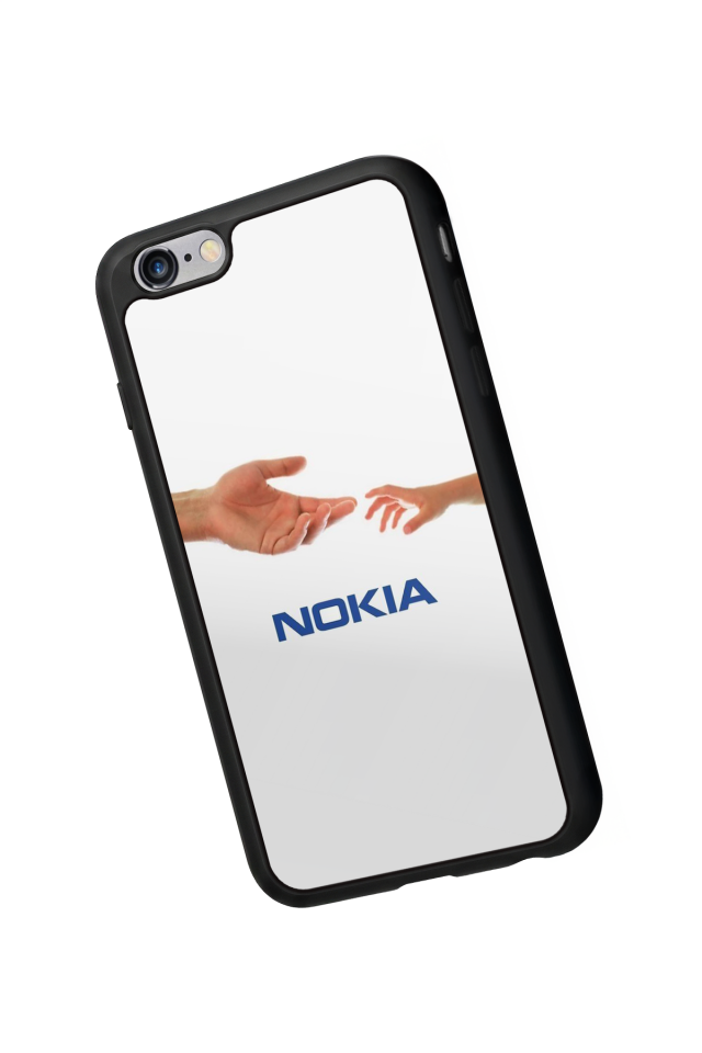 iPhone 6s Plus Uyumlu Nokia Tasarımlı Glossy Premium Kılıf
