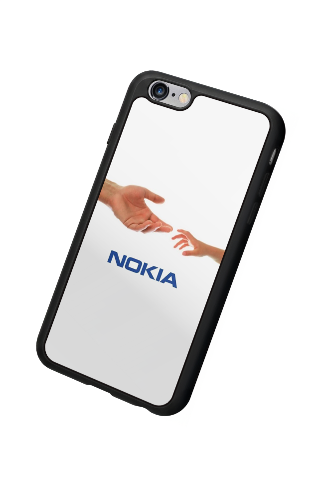 iPhone 6s Plus Uyumlu Nokia Tasarımlı Glossy Premium Kılıf