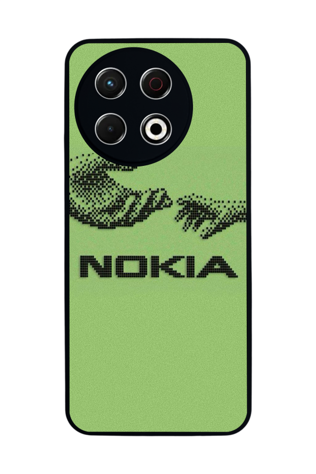 Tecno Spark 30 Pro Uyumlu Nokia Tasarımlı Glossy Premium Kılıf