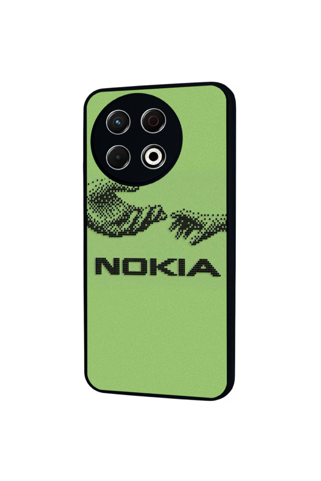 Tecno Spark 30 Pro Uyumlu Nokia Tasarımlı Glossy Premium Kılıf