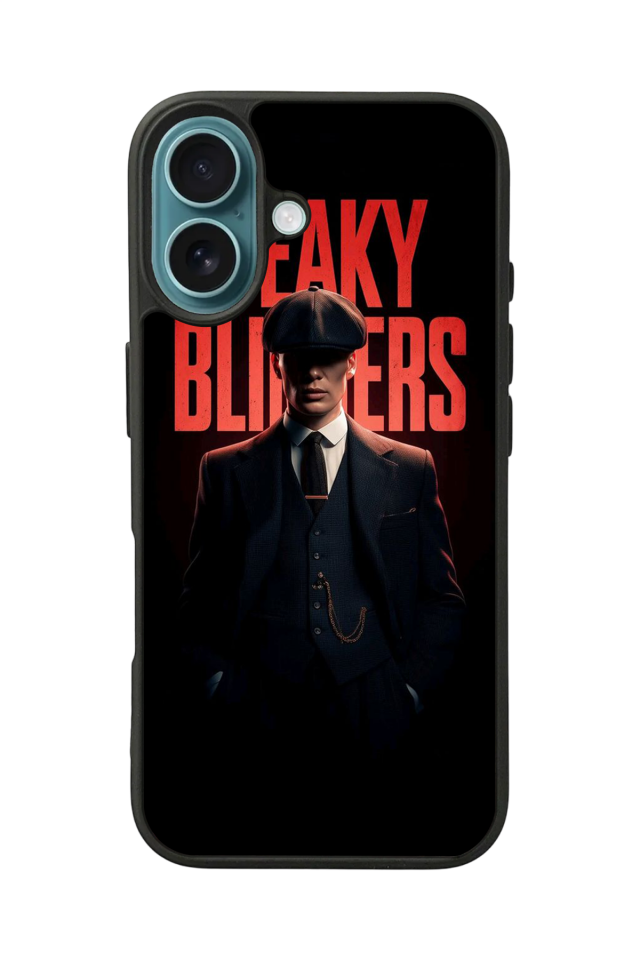 iPhone 16 Uyumlu Peaky Blinders Tasarımlı Glossy Premium Kılıf