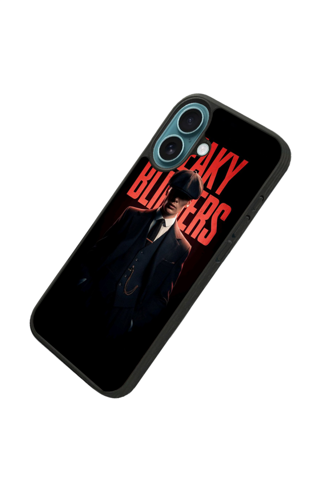iPhone 16 Uyumlu Peaky Blinders Tasarımlı Glossy Premium Kılıf