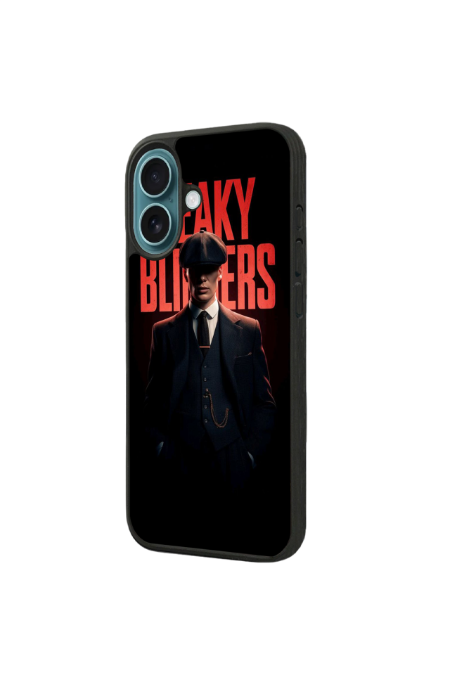 iPhone 16 Uyumlu Peaky Blinders Tasarımlı Glossy Premium Kılıf