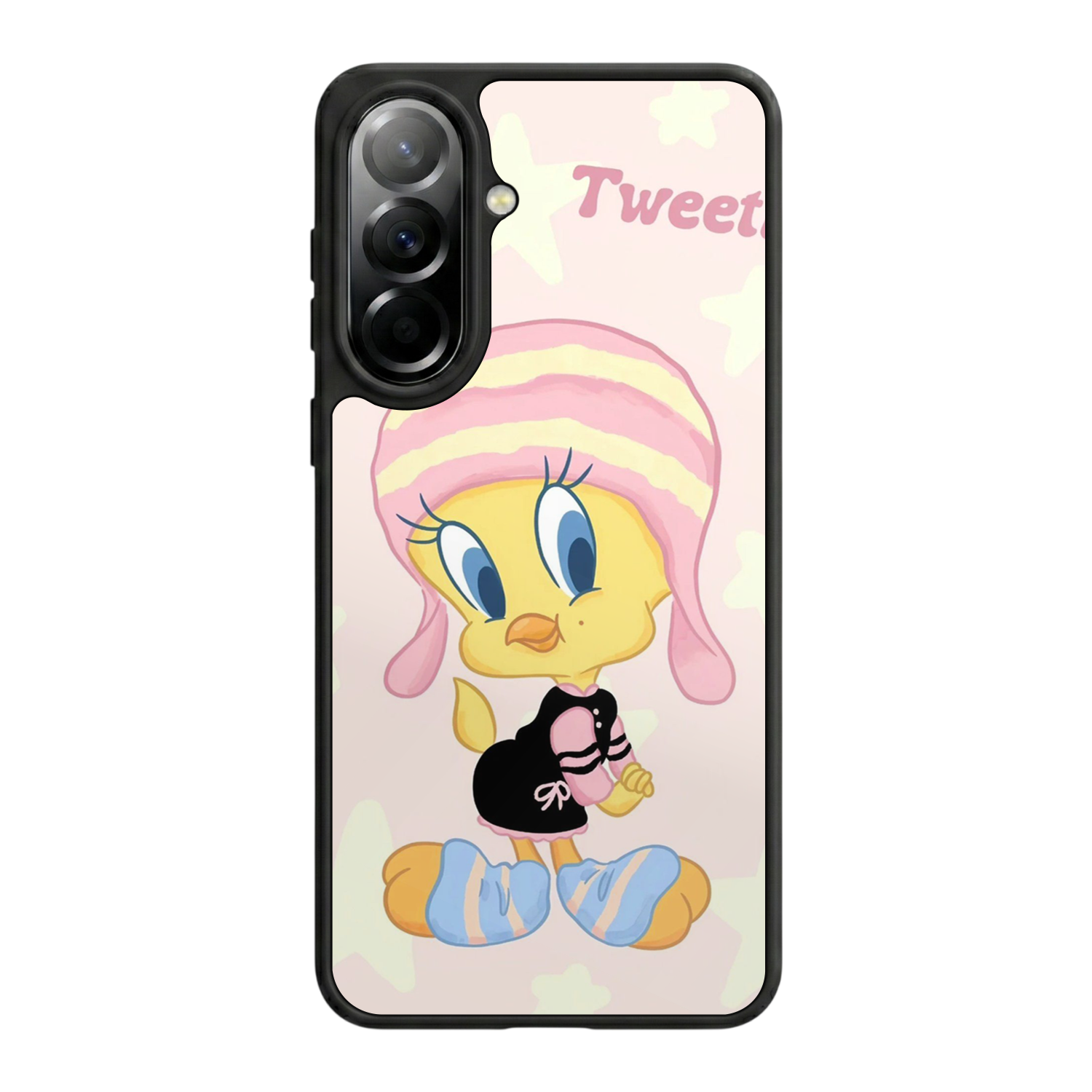Samsung Galaxy A37 Uyumlu Tweety Tasarımlı Glossy Premium Kılıf