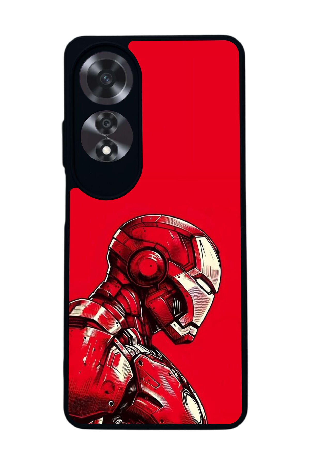 Oppo A60 Mat Siyah uyumlu Kılıf – Yumuşak Silikon, Koruyucu, Şok Emici Kapak