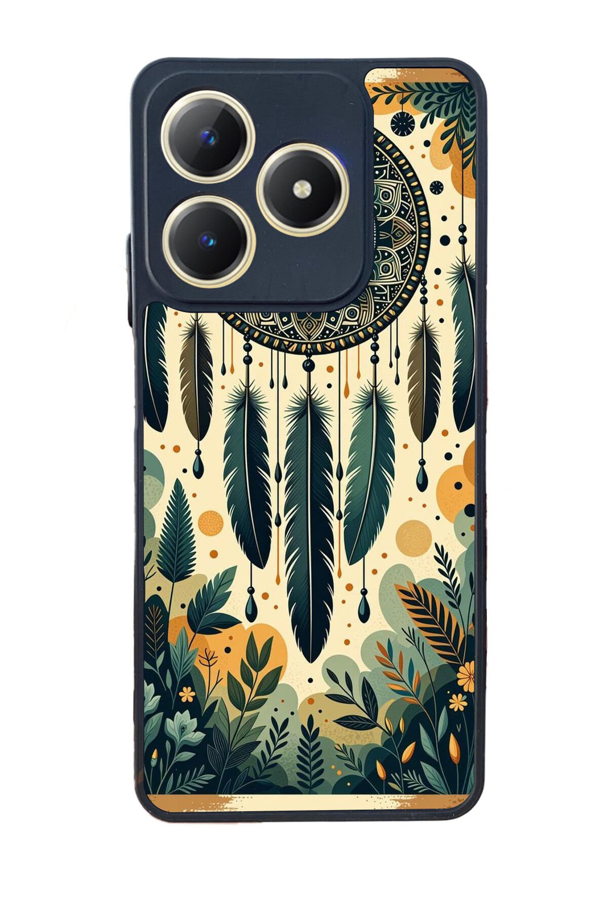 Realme C63 Mat Uyumlu Siyah Kılıf – Yumuşak Silikon, Koruyucu, Şok Emici Kapak