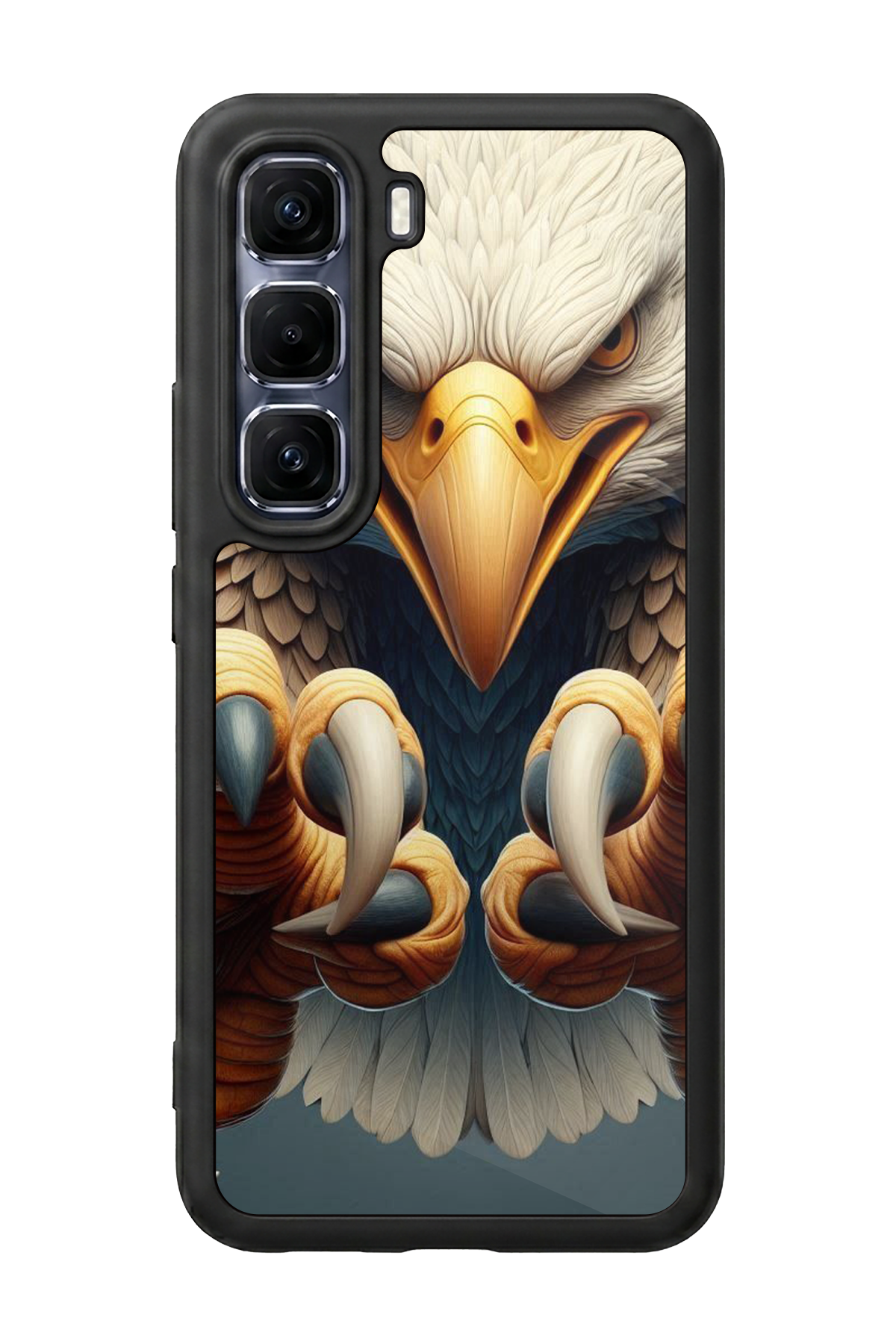 Infinix Hot 60 Pro Plus Uyumlu Besiktas Tasarımlı Glossy Premium Kılıf