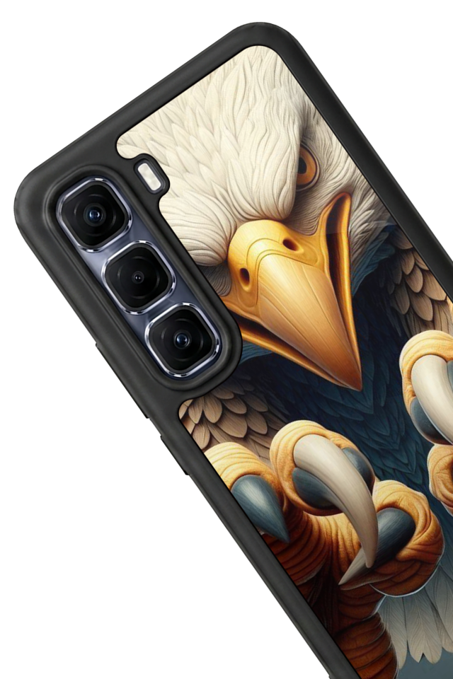 Infinix Hot 60 Pro Plus Uyumlu Besiktas Tasarımlı Glossy Premium Kılıf