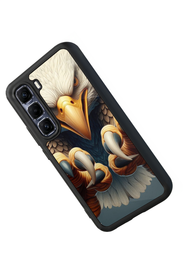 Infinix Hot 60 Pro Plus Uyumlu Besiktas Tasarımlı Glossy Premium Kılıf