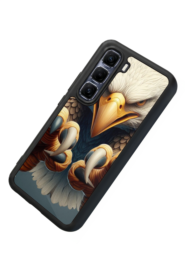 Infinix Hot 60 Pro Plus Uyumlu Besiktas Tasarımlı Glossy Premium Kılıf