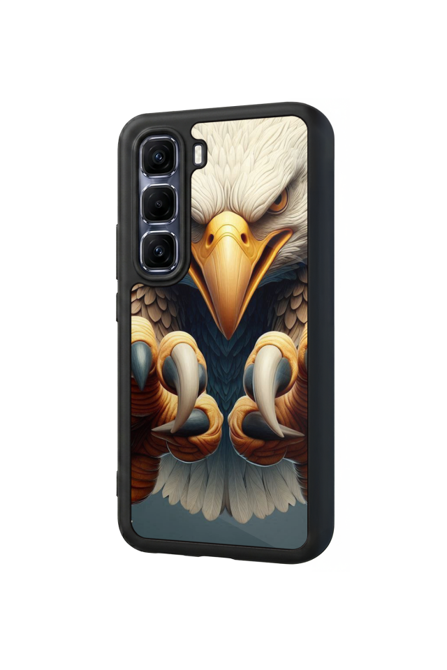 Infinix Hot 60 Pro Plus Uyumlu Besiktas Tasarımlı Glossy Premium Kılıf