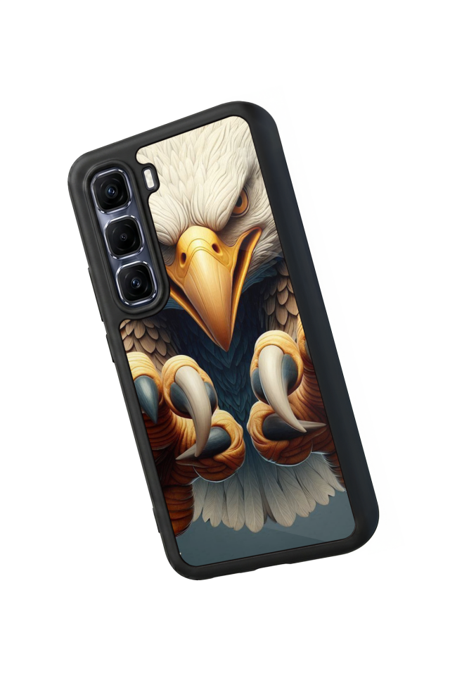 Infinix Hot 60 Pro Plus Uyumlu Besiktas Tasarımlı Glossy Premium Kılıf