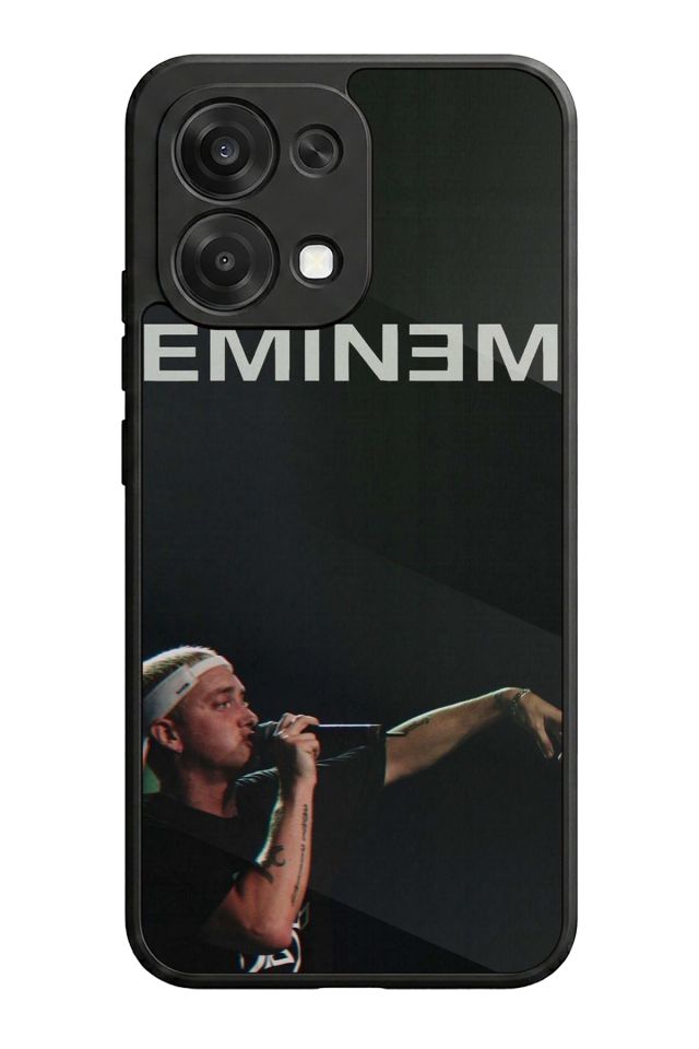 Oppo A6 Pro Uyumlu Eminem Tasarımlı Glossy Premium Kılıf