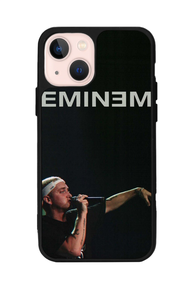 iPhone 13 Mini Uyumlu Eminem Tasarımlı Glossy Premium Kılıf