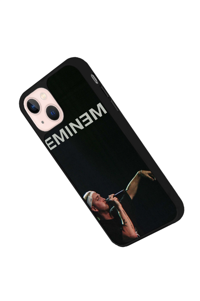 iPhone 13 Mini Uyumlu Eminem Tasarımlı Glossy Premium Kılıf