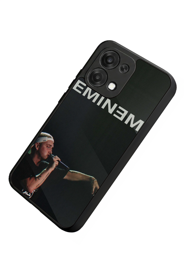 Oppo A6 Pro Uyumlu Eminem Tasarımlı Glossy Premium Kılıf