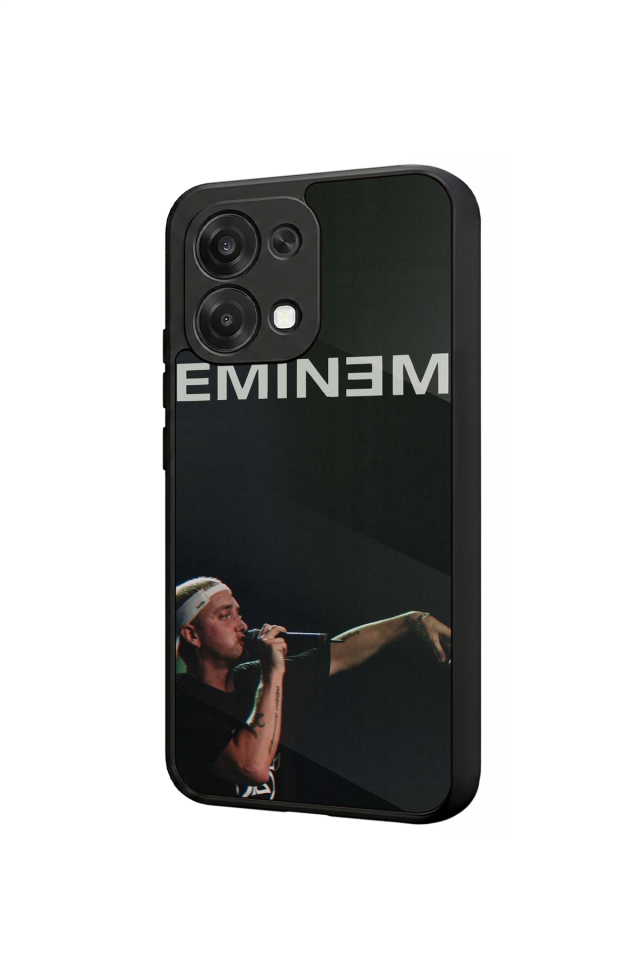 Oppo A6 Pro Uyumlu Eminem Tasarımlı Glossy Premium Kılıf