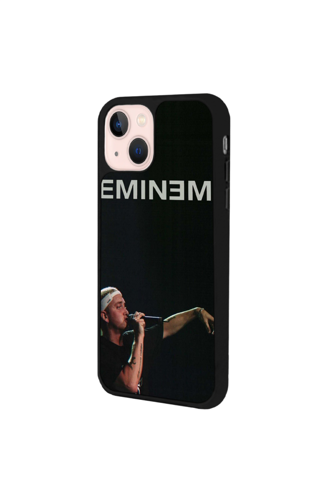 iPhone 13 Mini Uyumlu Eminem Tasarımlı Glossy Premium Kılıf