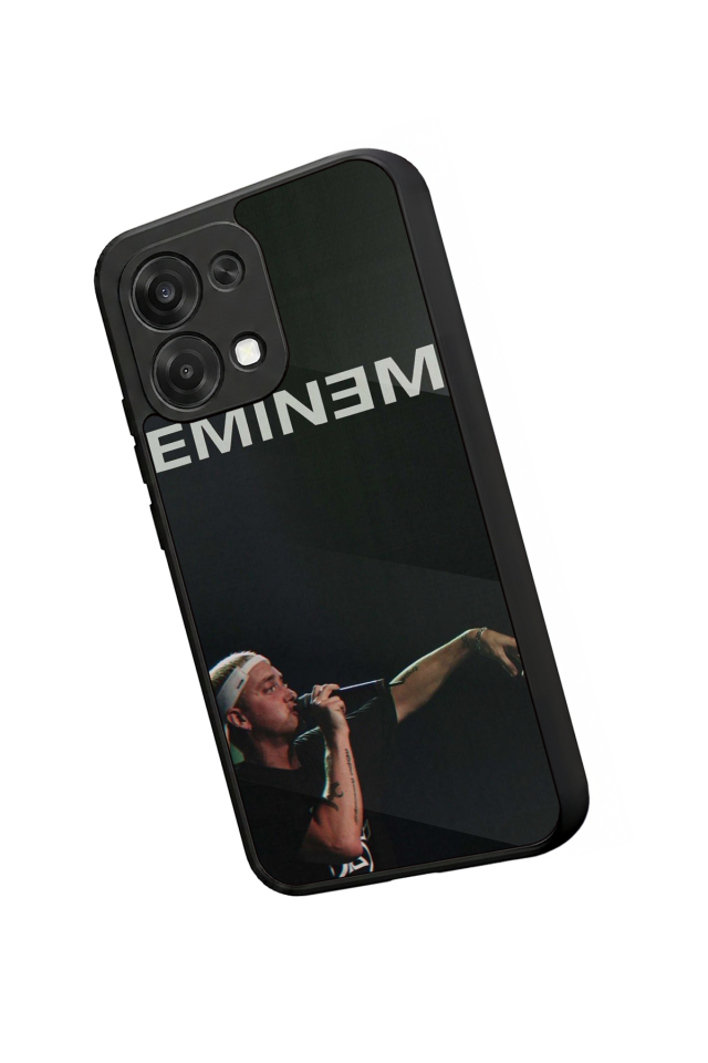 Oppo A6 Pro Uyumlu Eminem Tasarımlı Glossy Premium Kılıf