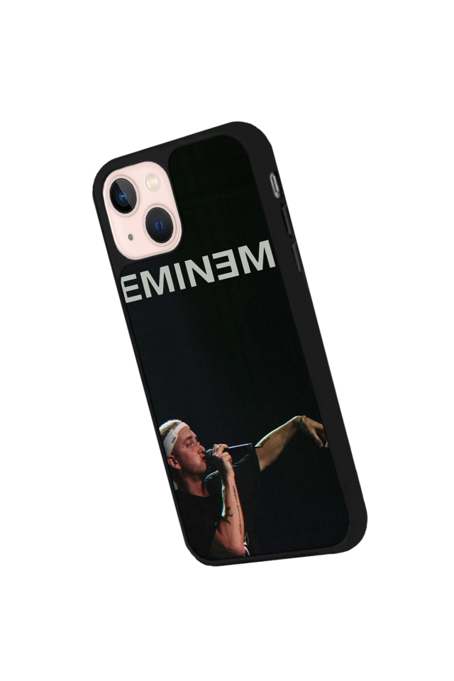 iPhone 13 Mini Uyumlu Eminem Tasarımlı Glossy Premium Kılıf