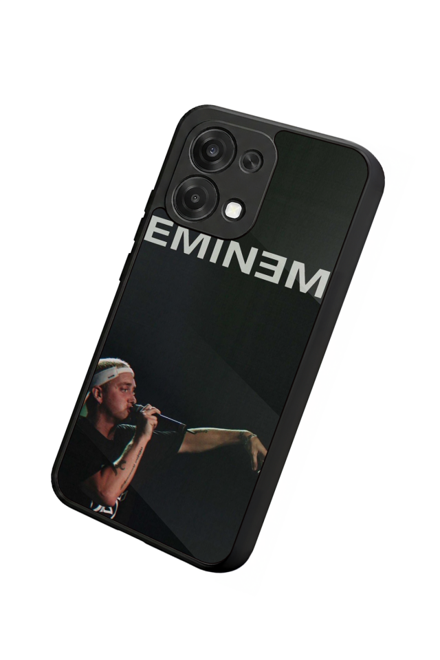 Oppo A6 Pro Uyumlu Eminem Tasarımlı Glossy Premium Kılıf