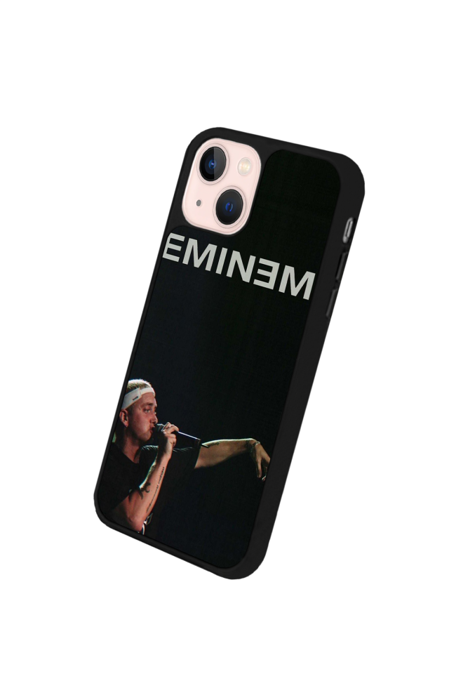 iPhone 13 Mini Uyumlu Eminem Tasarımlı Glossy Premium Kılıf