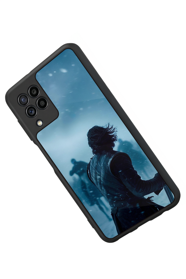 Samsung Galaxy M22 Uyumlu GameOfThrones Tasarımlı Glossy Premium Kılıf