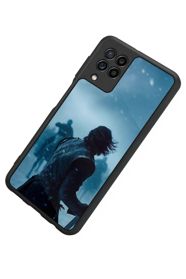 Samsung Galaxy M22 Uyumlu GameOfThrones Tasarımlı Glossy Premium Kılıf