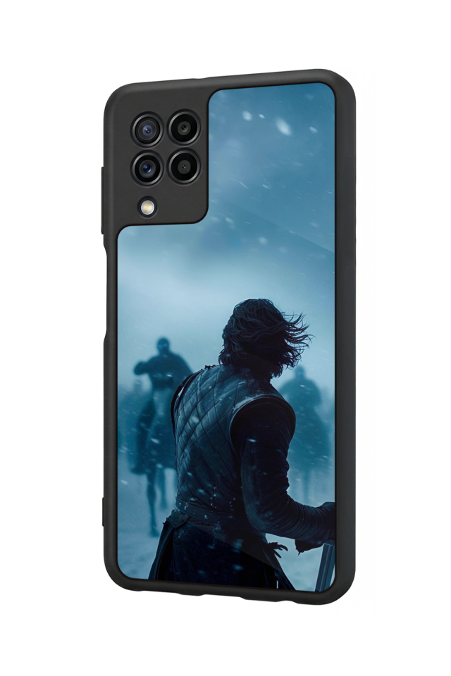 Samsung Galaxy M22 Uyumlu GameOfThrones Tasarımlı Glossy Premium Kılıf