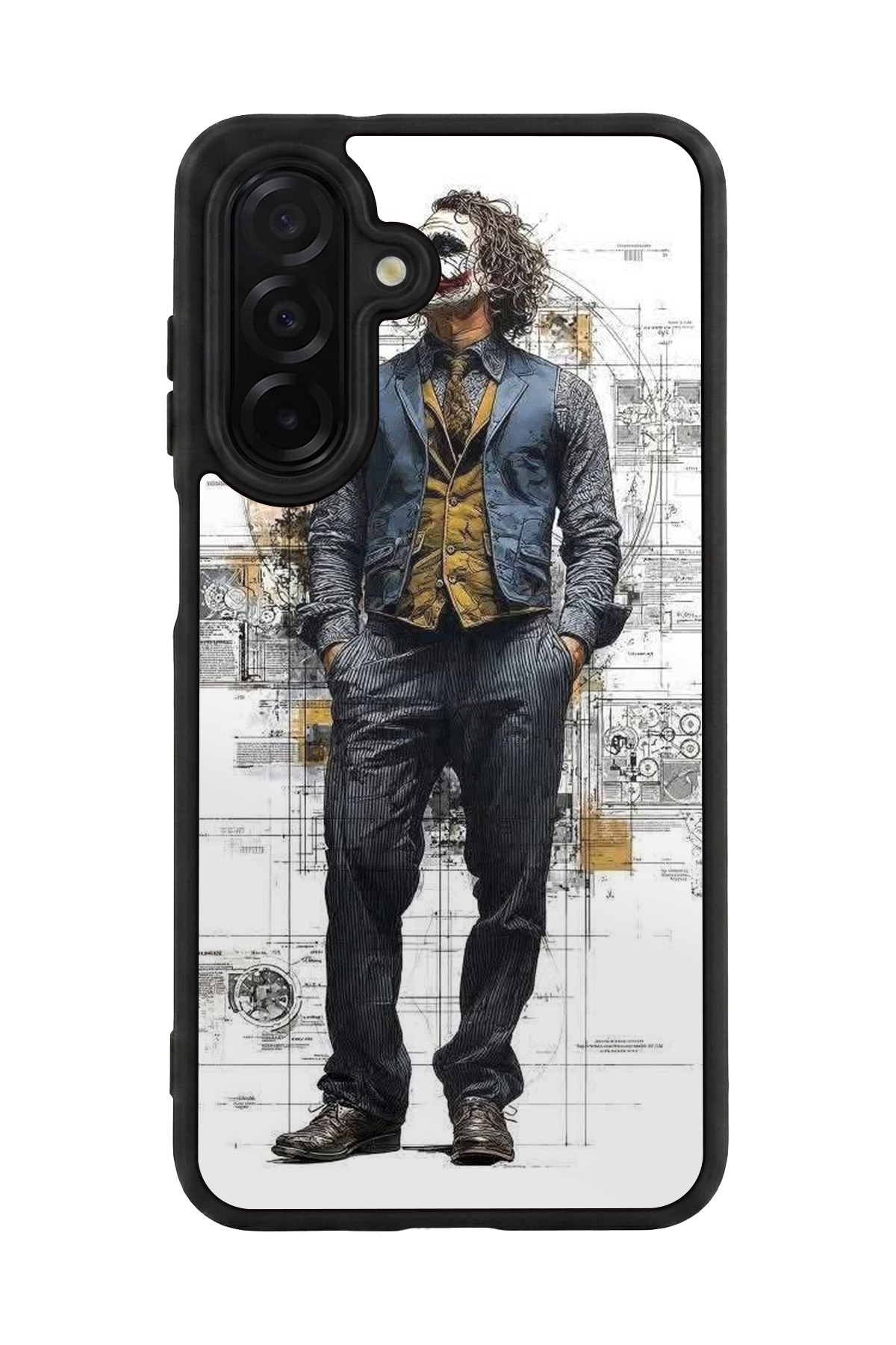 Samsung Galaxy A36 Uyumlu Joker Tasarımlı Glossy Premium Kılıf