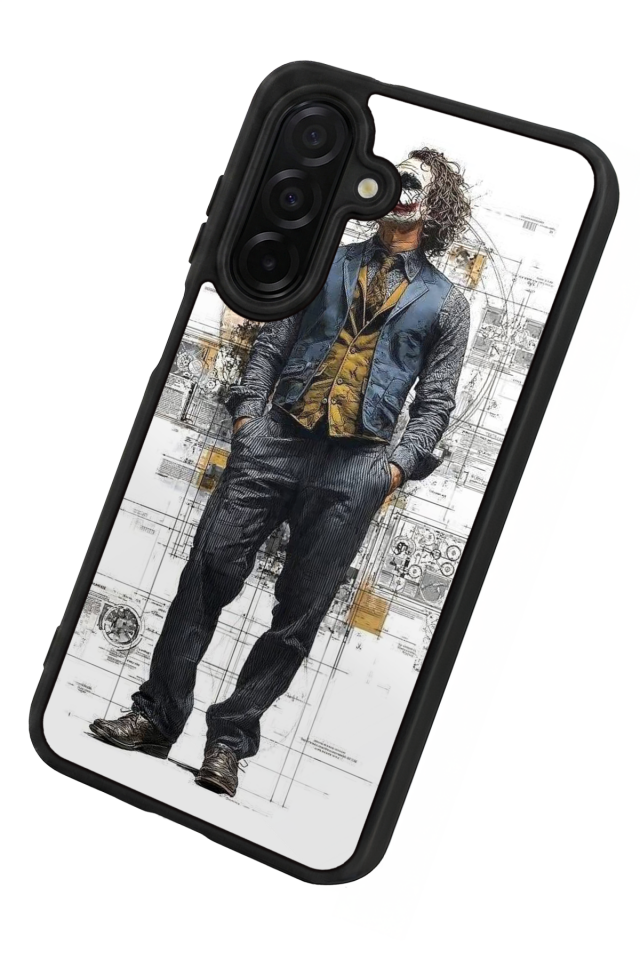 Samsung Galaxy A36 Uyumlu Joker Tasarımlı Glossy Premium Kılıf