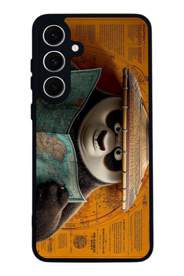 Samsung Galaxy A16 Uyumlu Kung Fu Panda Tasarımlı Glossy Premium Kılıf