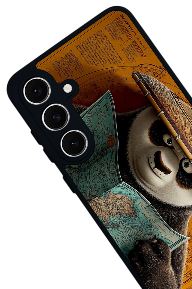 Samsung Galaxy A16 Uyumlu Kung Fu Panda Tasarımlı Glossy Premium Kılıf