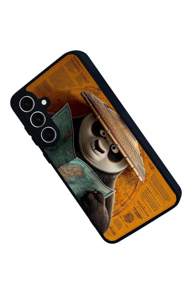 Samsung Galaxy A16 Uyumlu Kung Fu Panda Tasarımlı Glossy Premium Kılıf