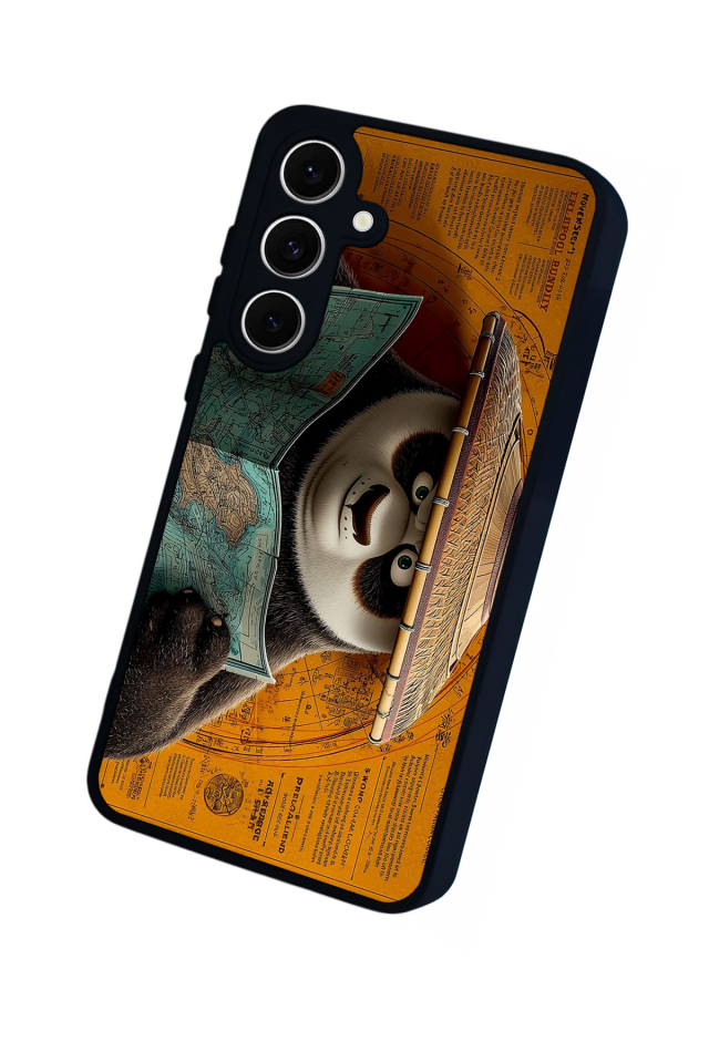 Samsung Galaxy A16 Uyumlu Kung Fu Panda Tasarımlı Glossy Premium Kılıf