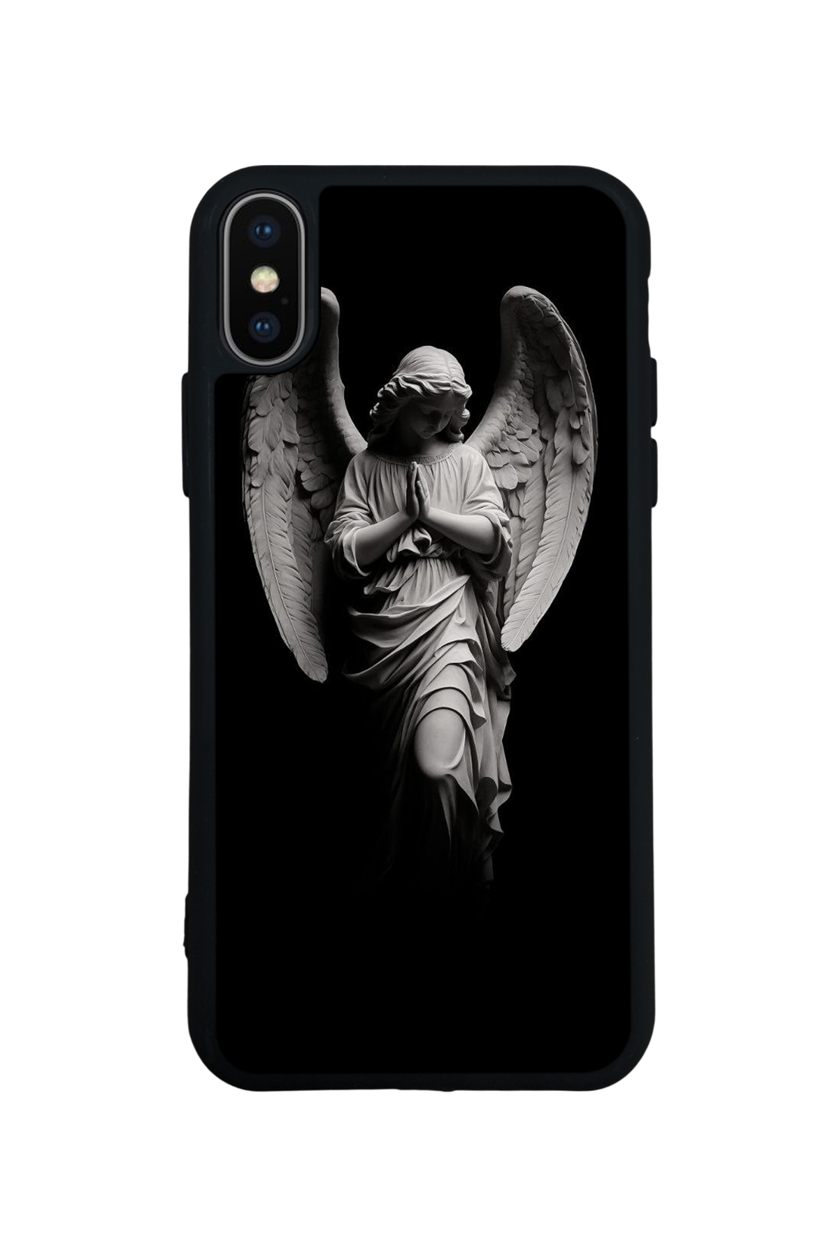 iPhone XS Max Uyumlu Melek Tasarımlı Glossy Premium Kılıf