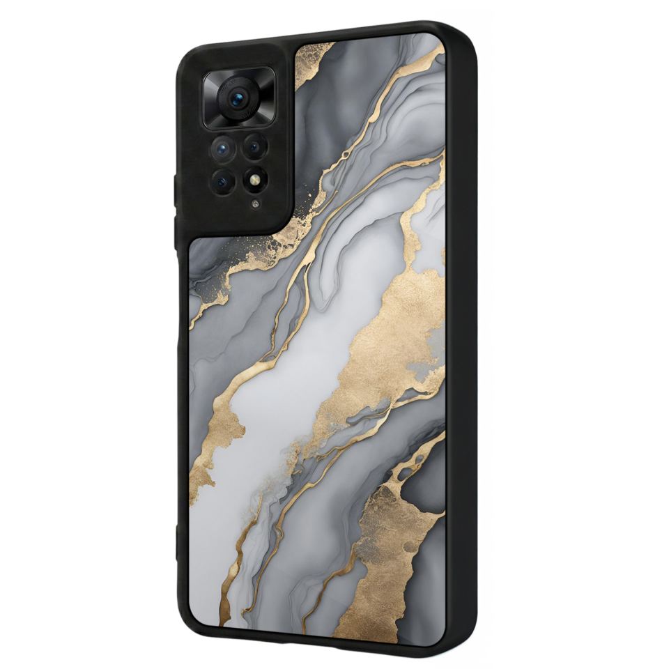 Xiaomi Redmi Note 12 Pro Uyumlu Mermer Marble Tasarımlı Glossy Premium Kılıf