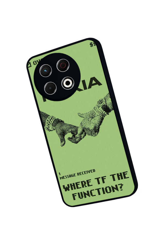 Tecno Spark 30 Pro Uyumlu Dont Stop Tasarımlı Glossy Premium Kılıf