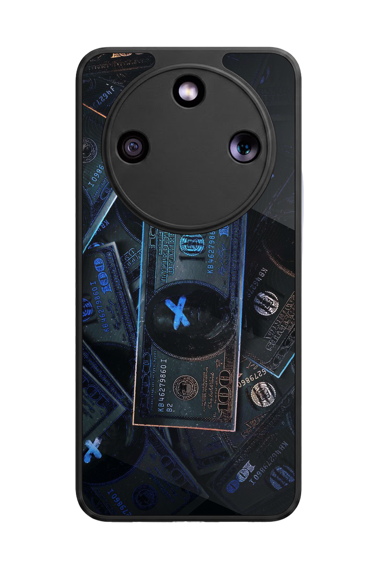Honor Magic 8 Lite Uyumlu Para Tasarımlı Glossy Premium Kılıf